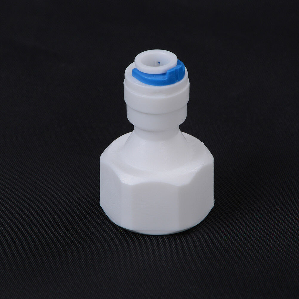 1X 1/4" Push Fit - 1/2" Female Thread PE Pipe Fitting Hose Quick ConnectoH WF