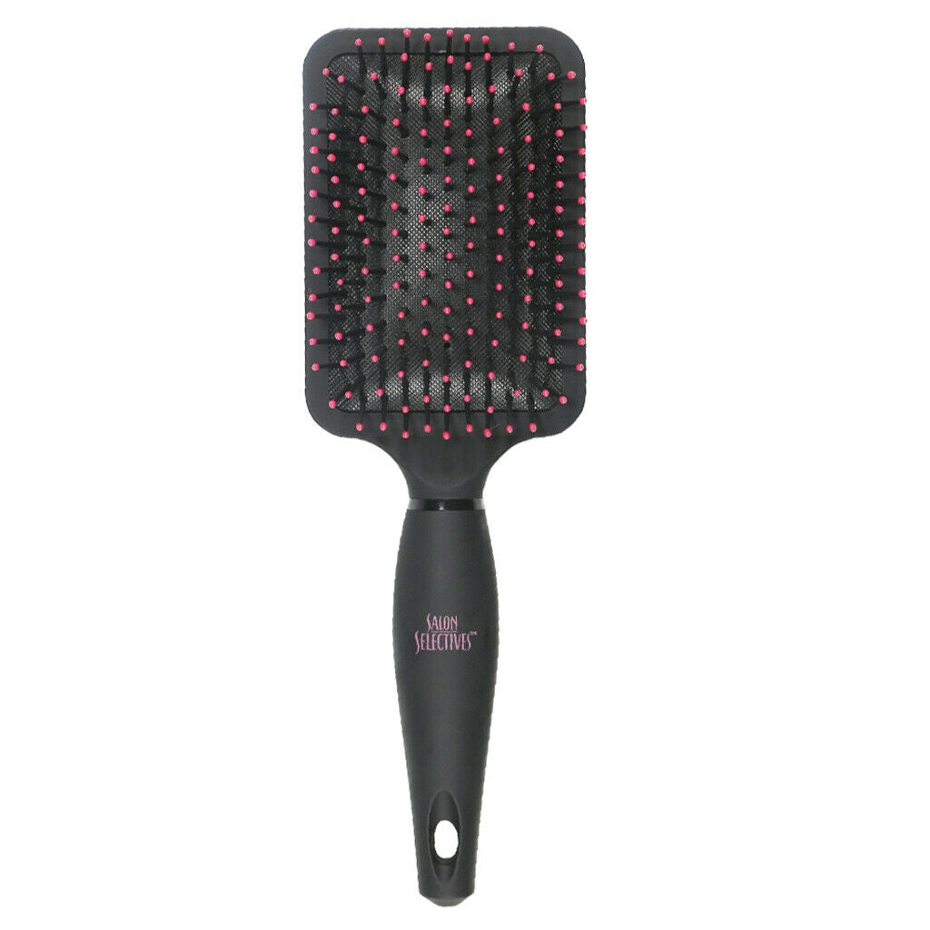 Women Men Nylon Needle Anti-static Massage Hair Straight Curly Hair Comb 10