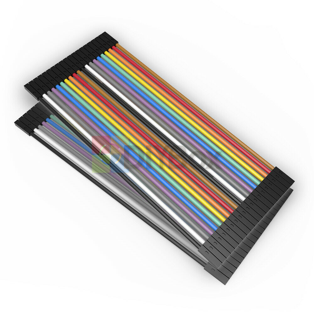 400PCS Dupont Wire Female to Female 1p-1p pin Connector Cable 2.54mm For Arduino