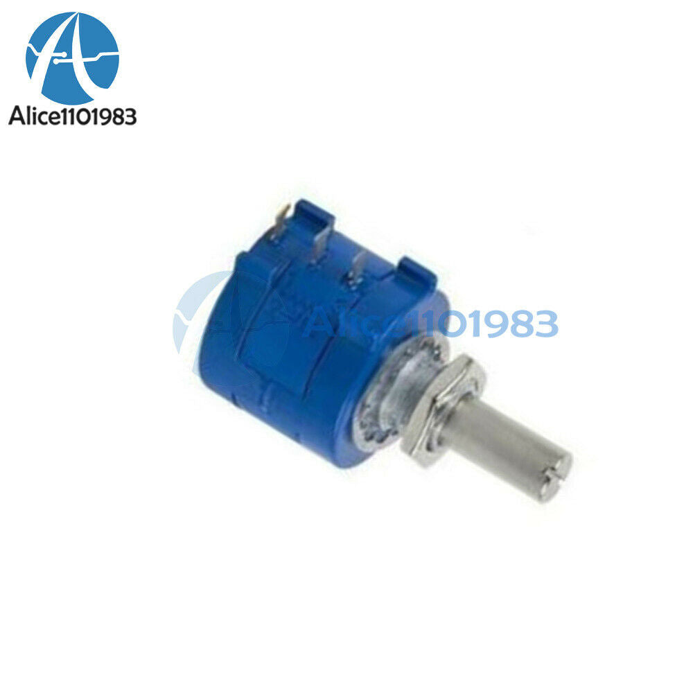 5PCS 3590S-2-202L 2K Ohm Rotary Wirewound Precision Potentiometer Pot 10 Turn