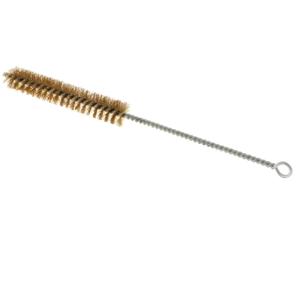 4x Brass Bristle Precision Bore Brush Jewelry Tool for Cleaning Tube Cleaner