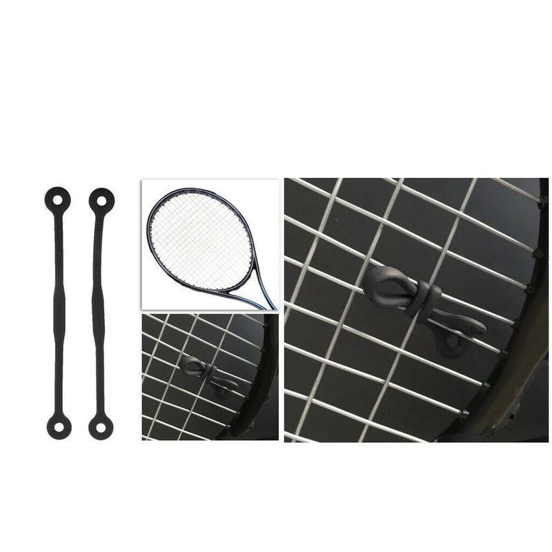 Silicone Tennis Racquet Vibration Dampener Shock Absorber Damper - 2 Sets