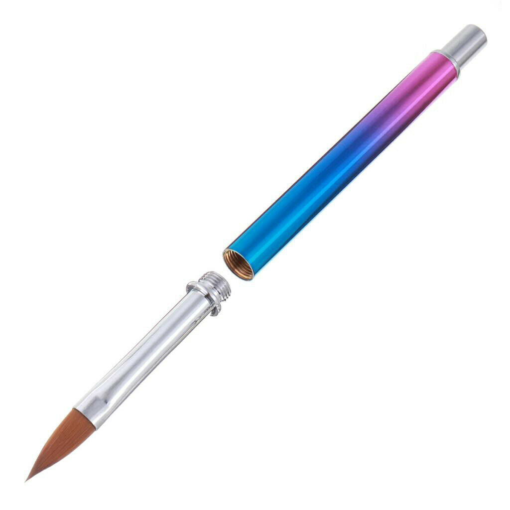 5 in 1 Nail Art Liner Pen with 5 Different Size Replacement Heads Practical