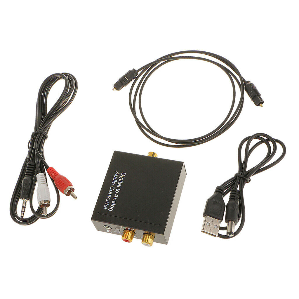 Digital  to Analog L / R Audio Converter for TV DVD Home Theater Media