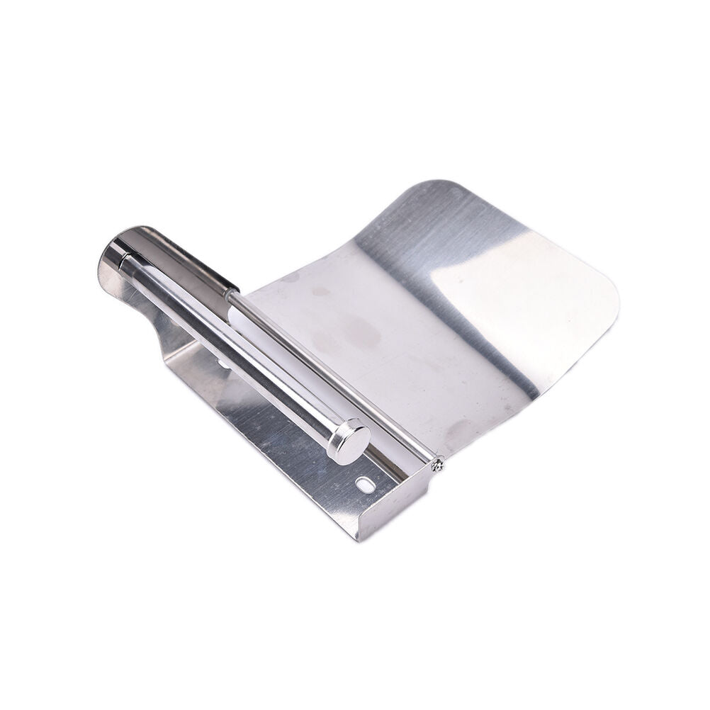 Stainless Steel Bathroom Toilet Paper Holder Roll Tissue Box Wall MounDDJ GcBUA