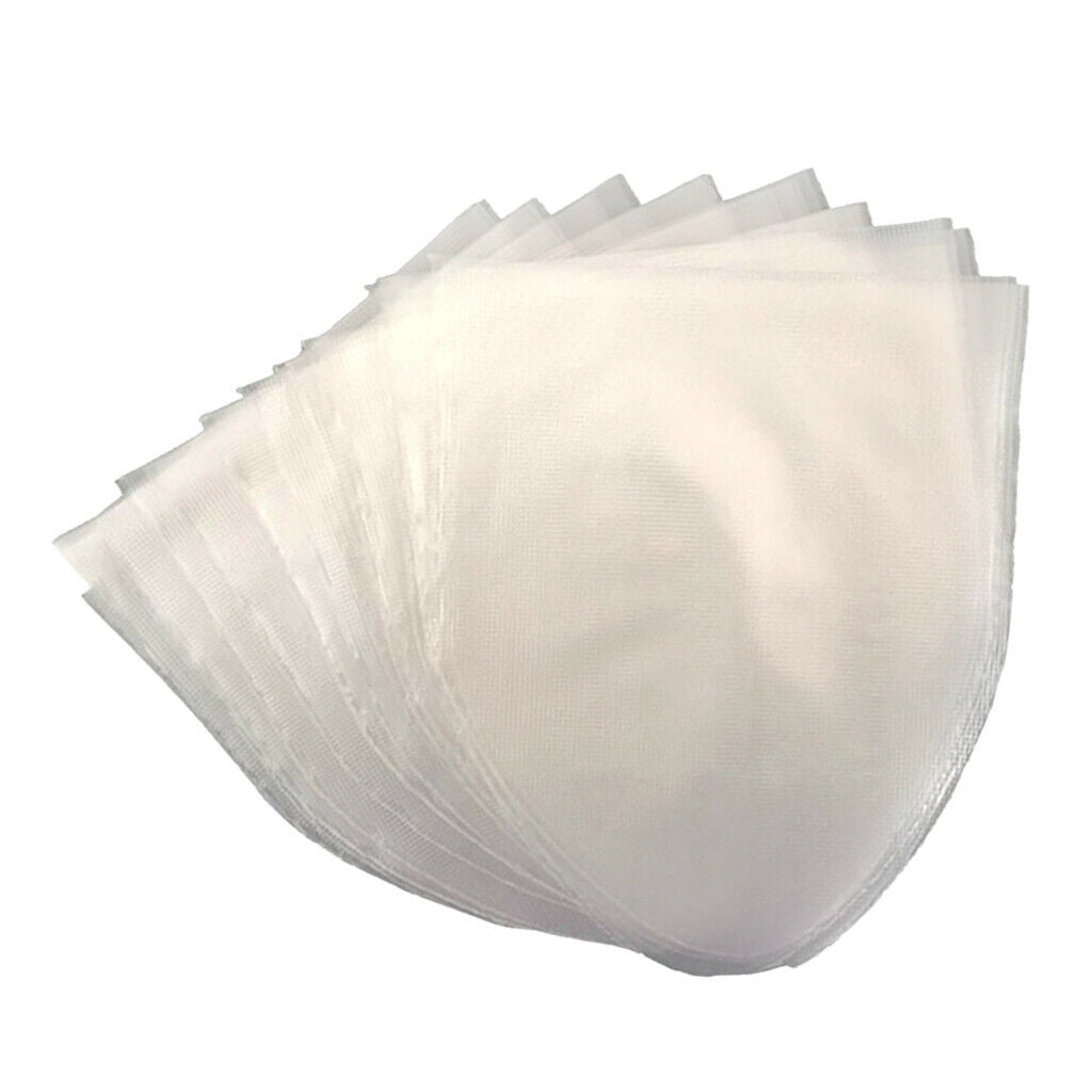 50 Pieces PVA Fishing Bait Bags Carp Fishing Water Soluble Fishing Tackles