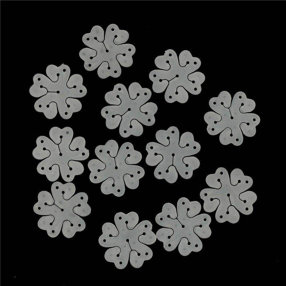 12x Balloon Arch Plastic Clip Plum Blossom Buckle For Birthday Wedding Pa.l8