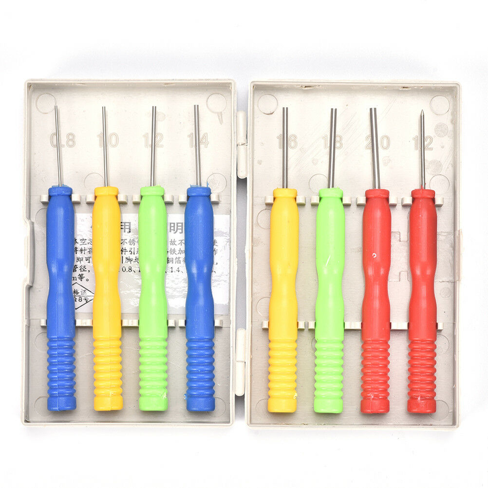 8x/Lots Hollow needles desoldering tool electronic components Stainless-st.l8
