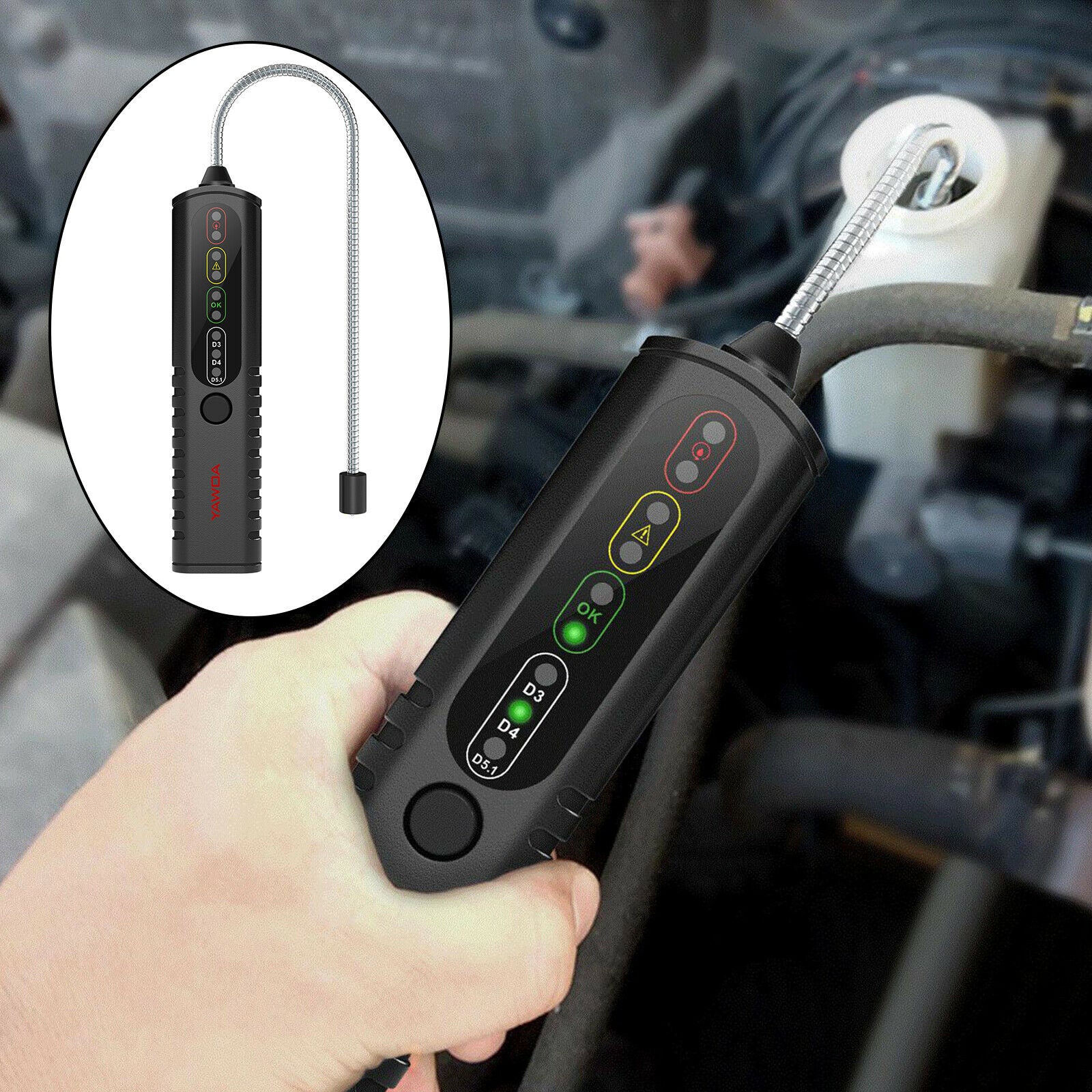 Brake Fluid Tester- Brake Oil Inspection Brake Fluid BF100 Tester Diagnostic
