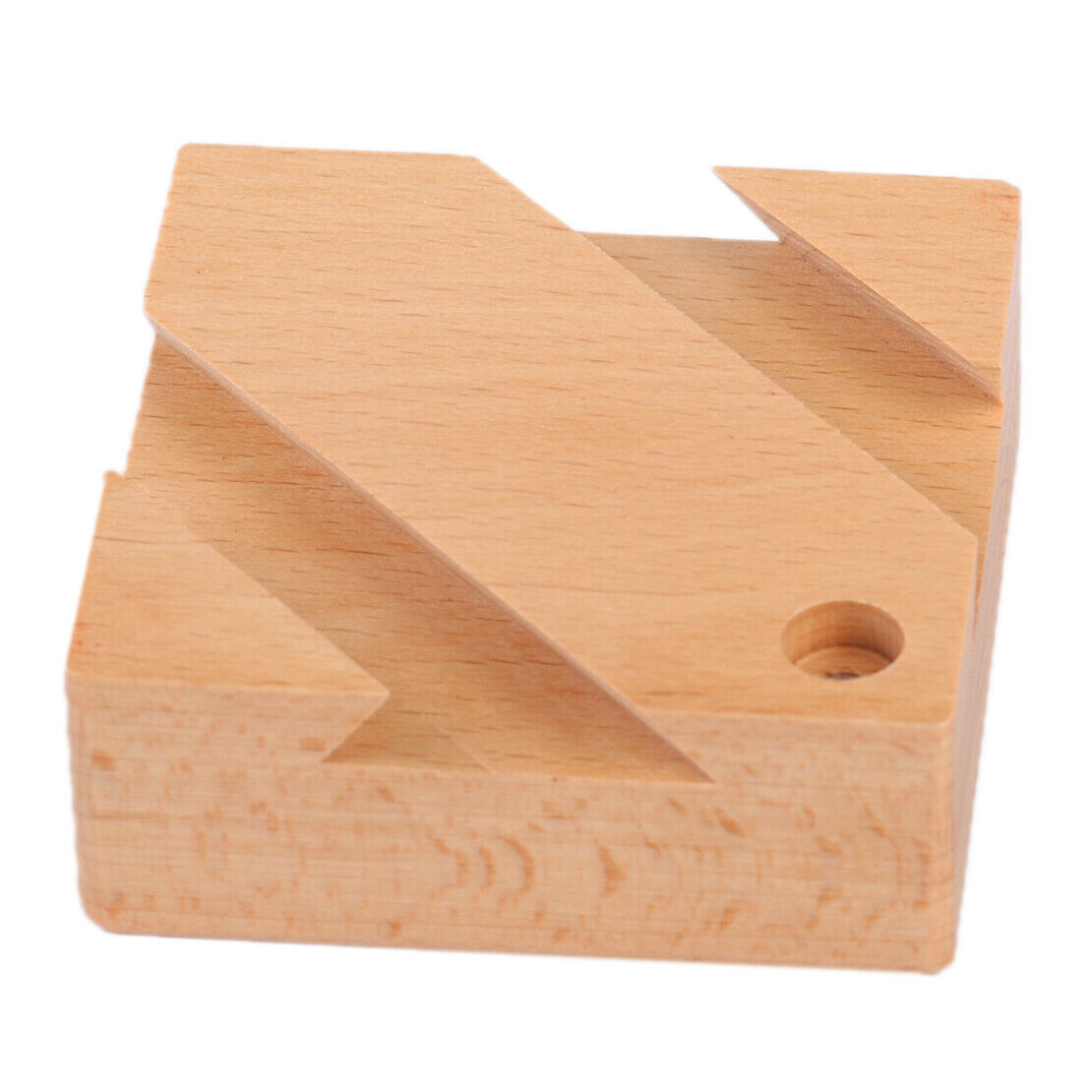Secret Wood Treasure Box Puzzle Hidden Diamond Jewelry Cash Magic Gift Case An