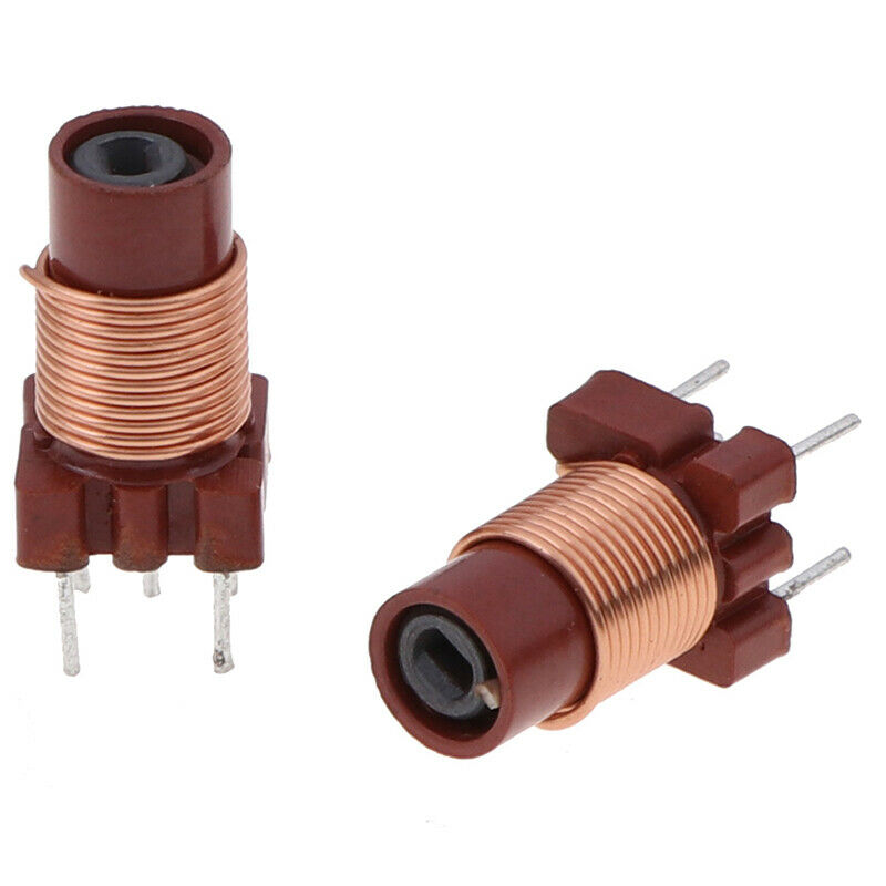 10pcs 12T 0.6uh-1.7uh Adjustable High-Frequency Ferrite Core Inductor J_DD