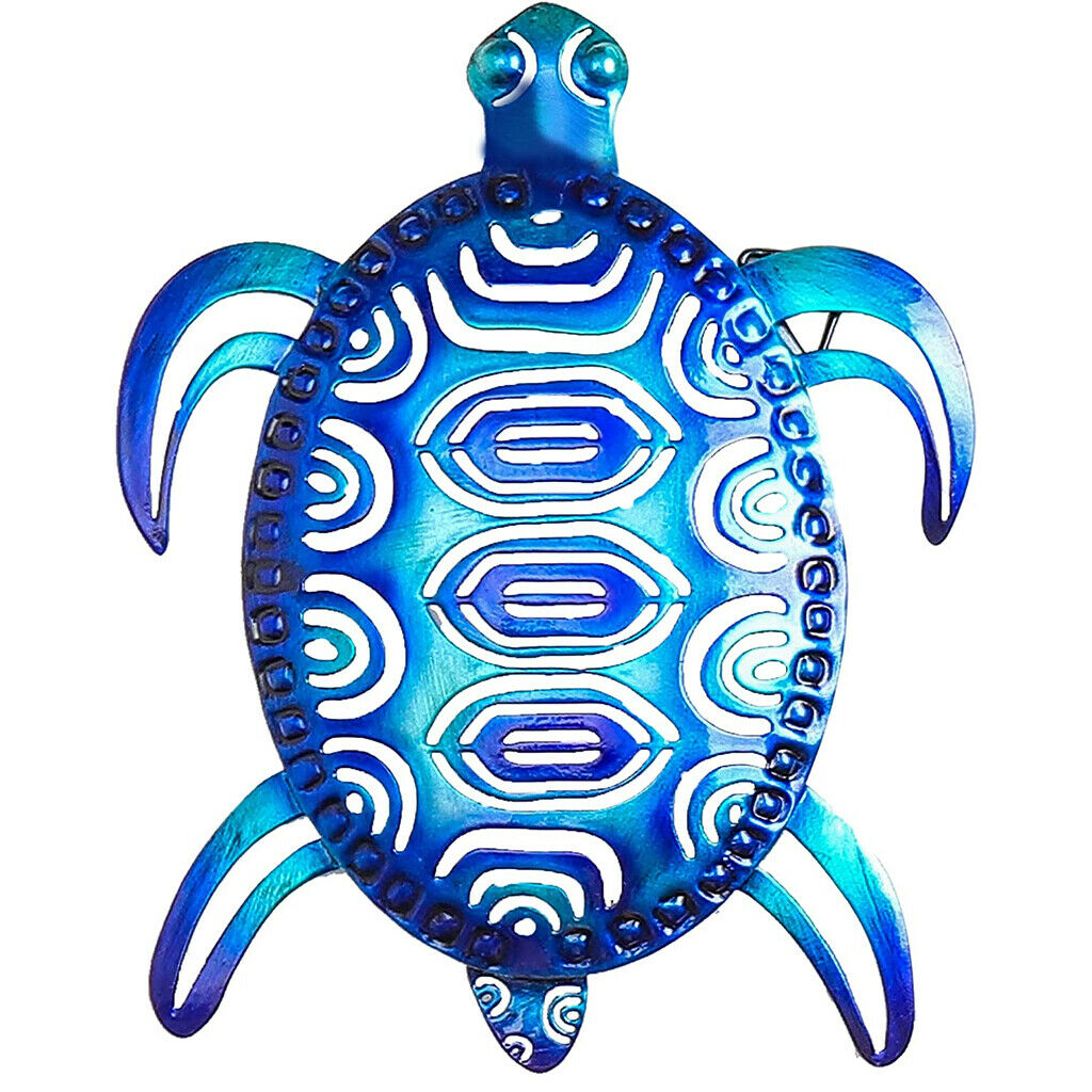 3Pack Vibrant Turtle Wall Decoration Hang for Home Bedroom Garden Ornament