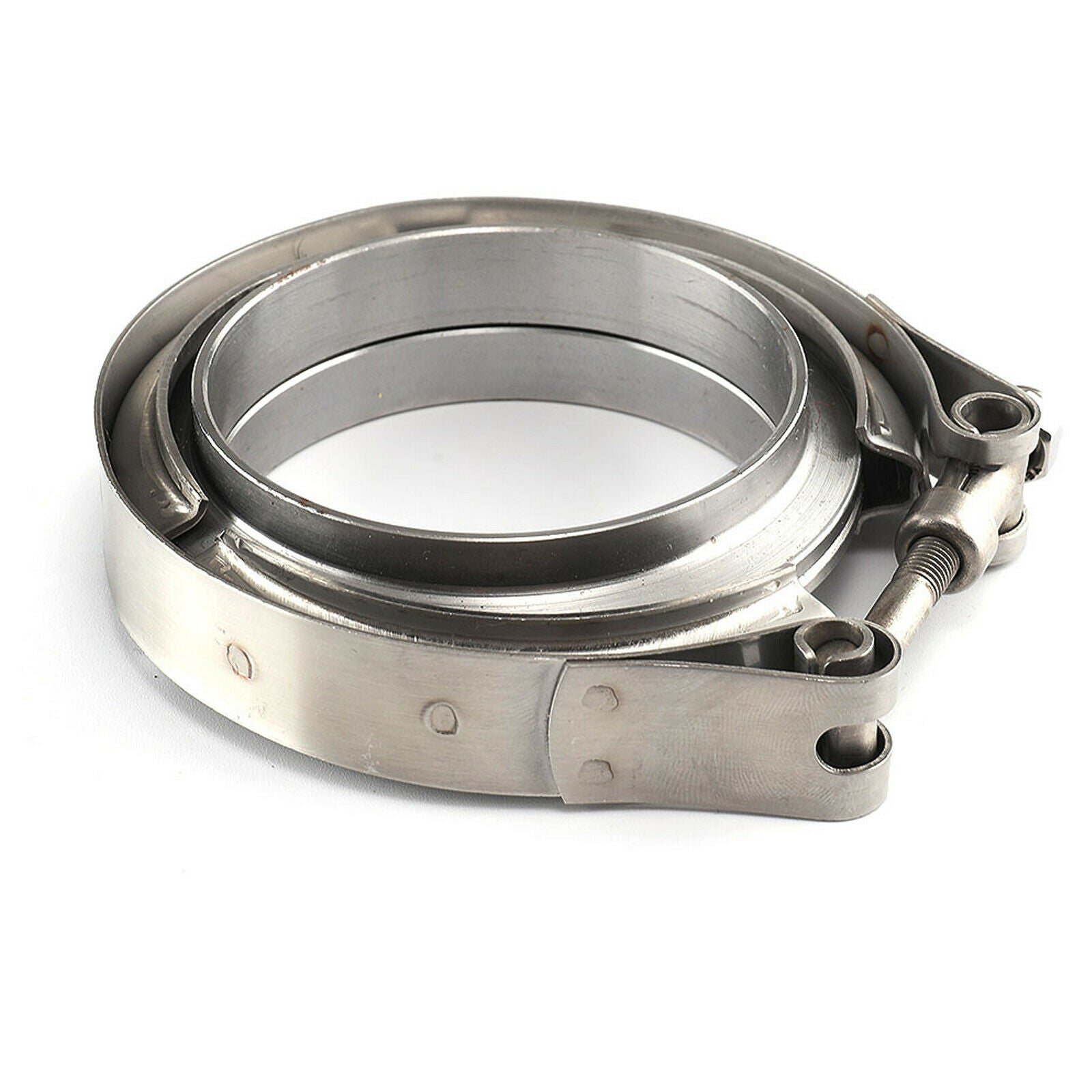 Universal 3.5 Inch Stainless Steel V-Band Turbo Downpipe Exhaust Clamp Vband