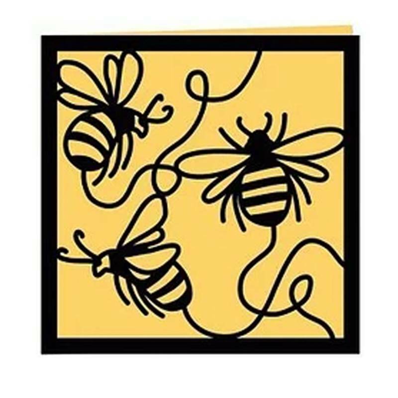 bee metal Cutting Dies Stencil DIY Scrapbooking Album Paper Card Embossing