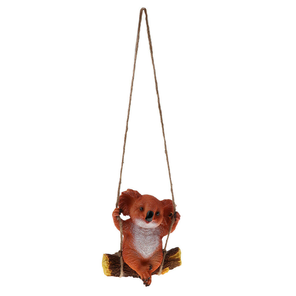 Koala Sculpture Garden Home Farm Decoration Decorative Gardening Xmas Gift