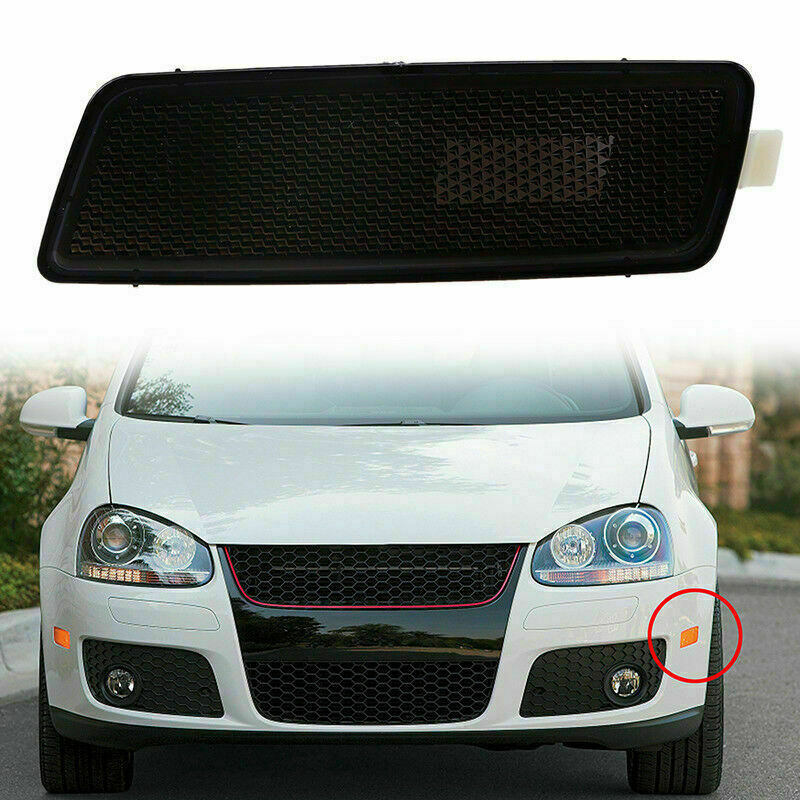 Front Bumper Marker Light Lamp Housing Left Side For VW Jetta Golf MK5 2006-2009