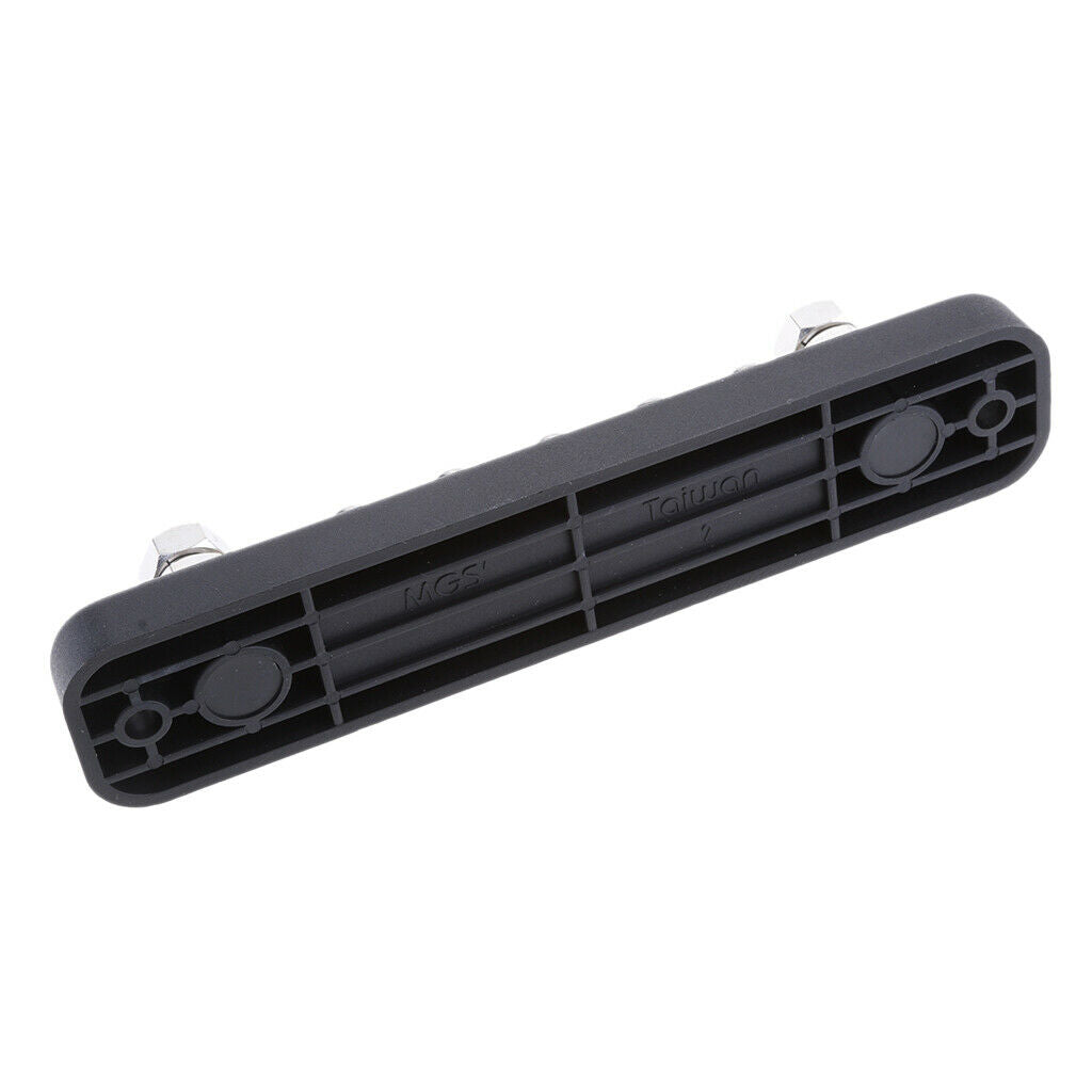 Stainless Steel Bus-Bar Electrical Terminal Junction 10P for Boat Marine RV