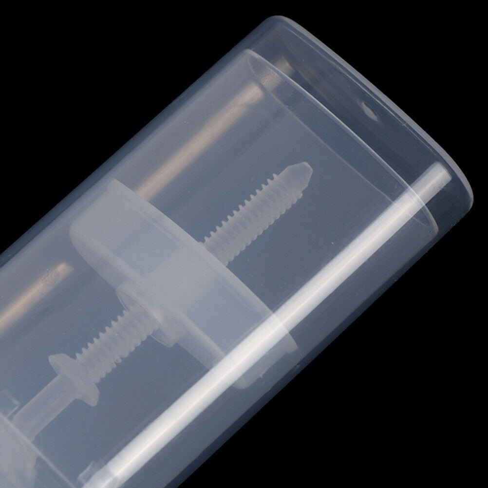 15ml DIY Clear Empty Oval Flat Tubes Deodorant Lip Balm Containers Empty Bott.DD