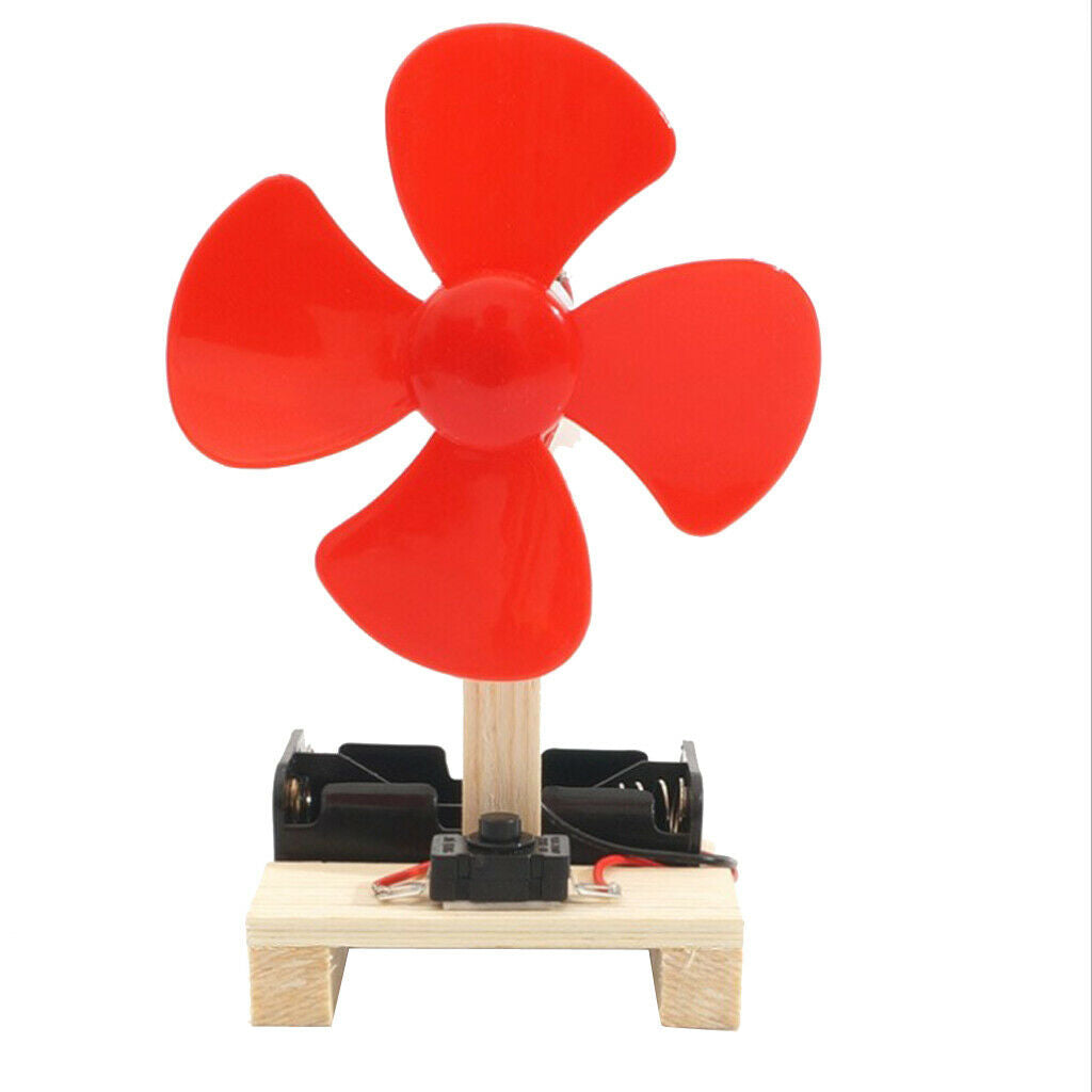 DC Motor Kit Kids DIY Mini Electric Motor Shaft Blades Propeller, Science