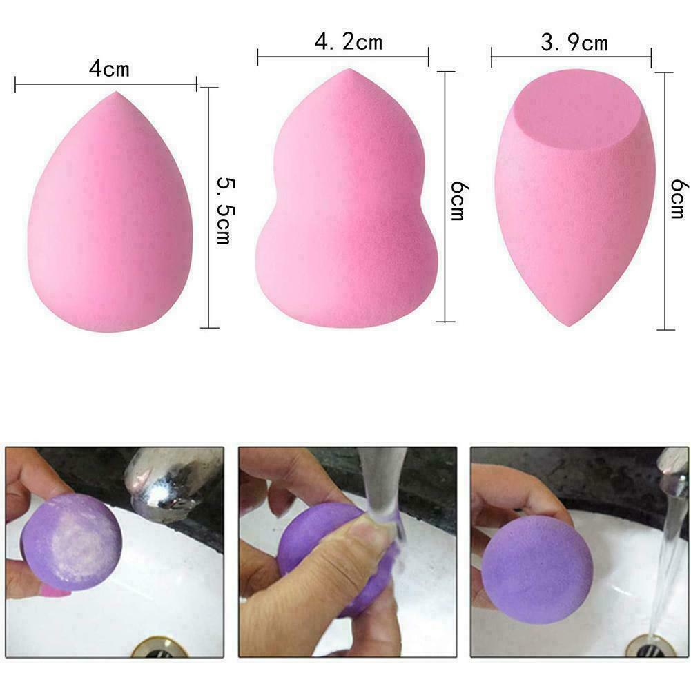 9Pcs Pro Makeup Sponge Egg Set Water Drop Cosmestic Cushion BEAUTY Tool new