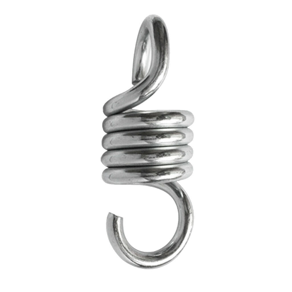 2Pcs Extension Spring Suspension Hook Hanger For Garden Swing Chair Hammock