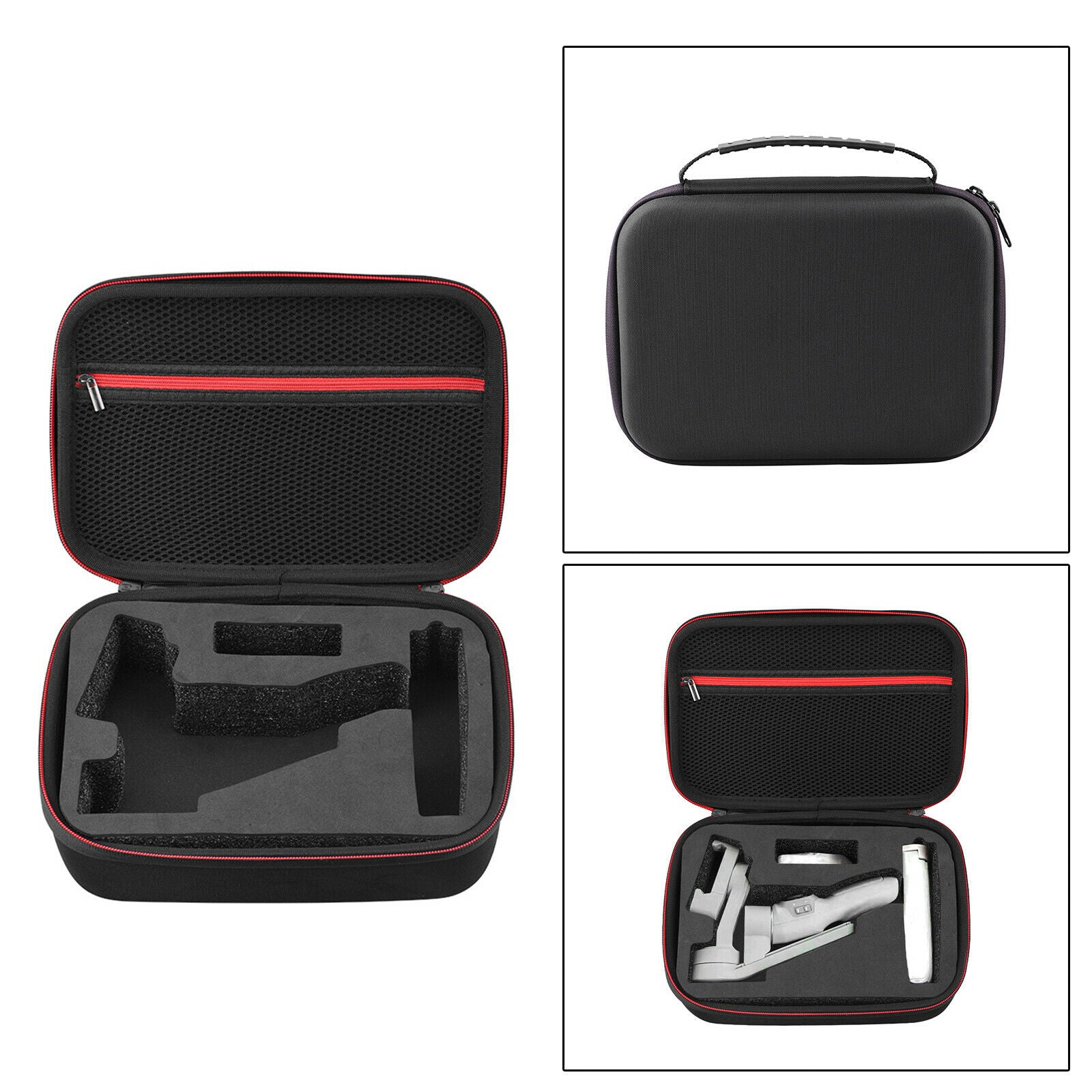 Black Handheld Gimbal Stabilizer Hard Carry Bag Storage for Zhiyun Smooth Q3
