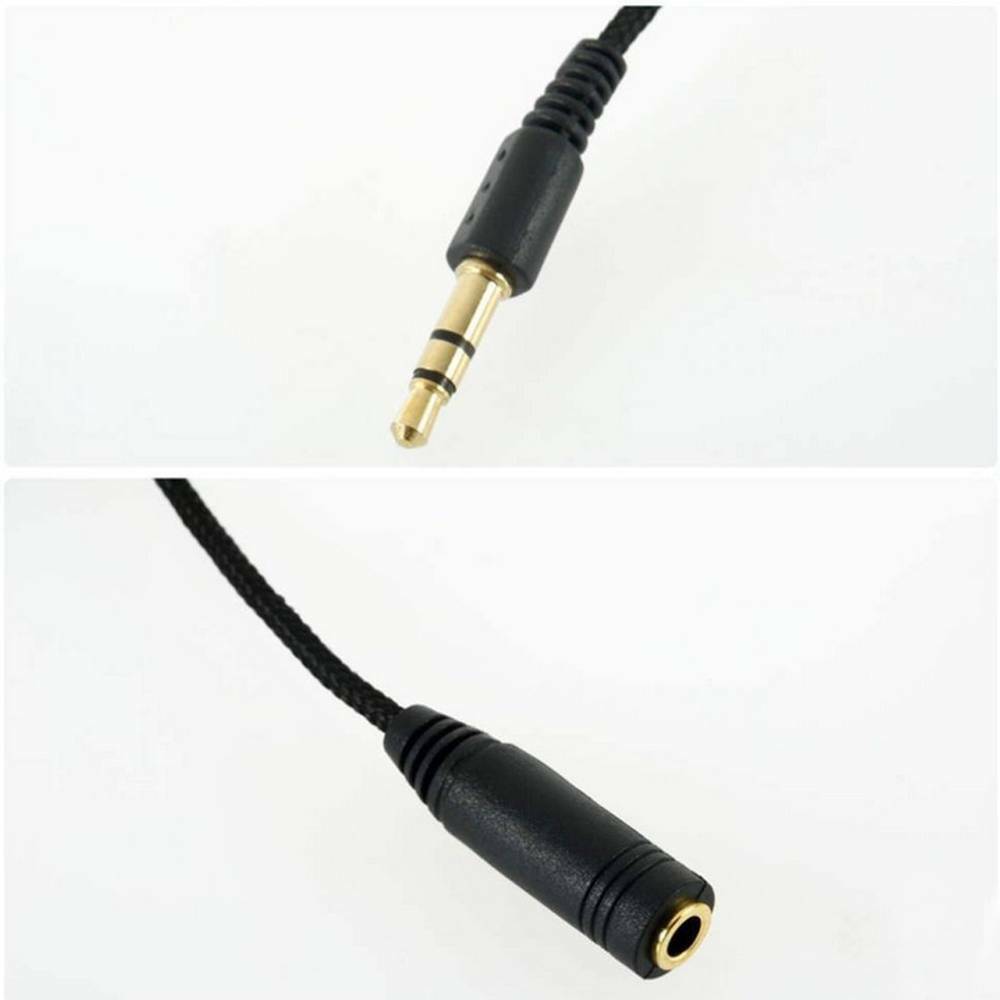 1X 5ft 3.5mm Stereo Audio Aux Headphone Cable Extension Cord Male to Female