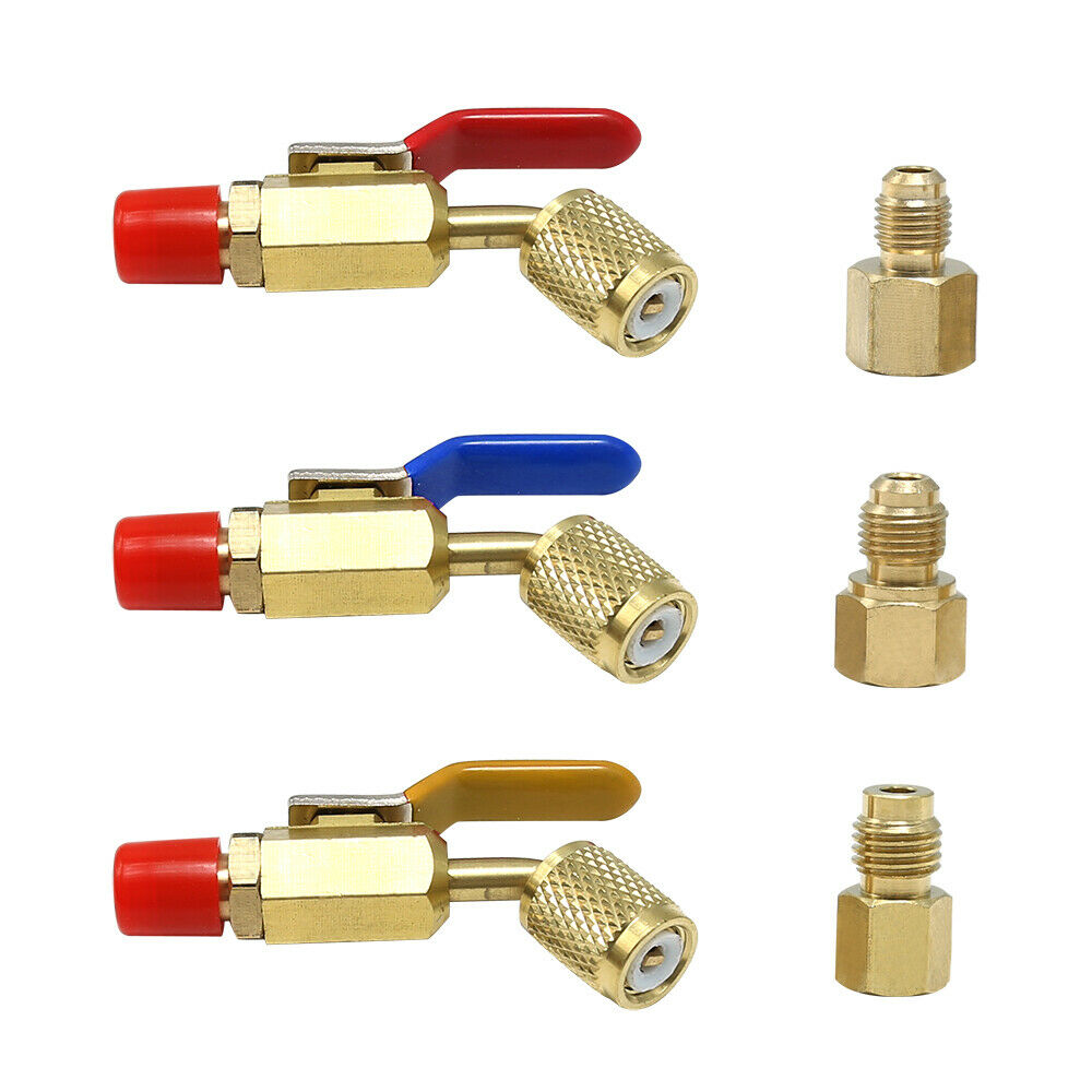 1/4'' Sae Compact Ball Valve for AC Safety Valve and Refrigerant Cooling Tool