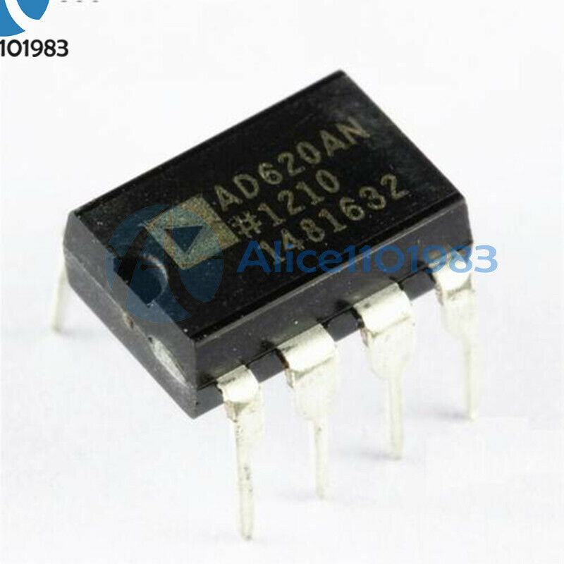 AD620 AD620AN DIP-8 Instrumentation Amplifier IC New