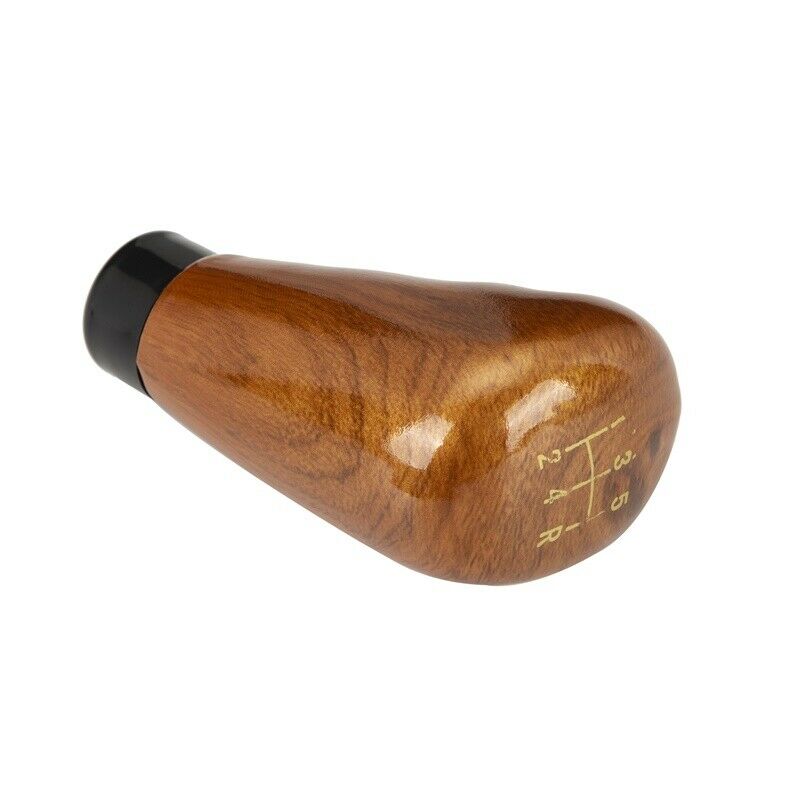 5-Speed Manual Transmission Wood Style Gear Shift Knob Shifter Stick Universal