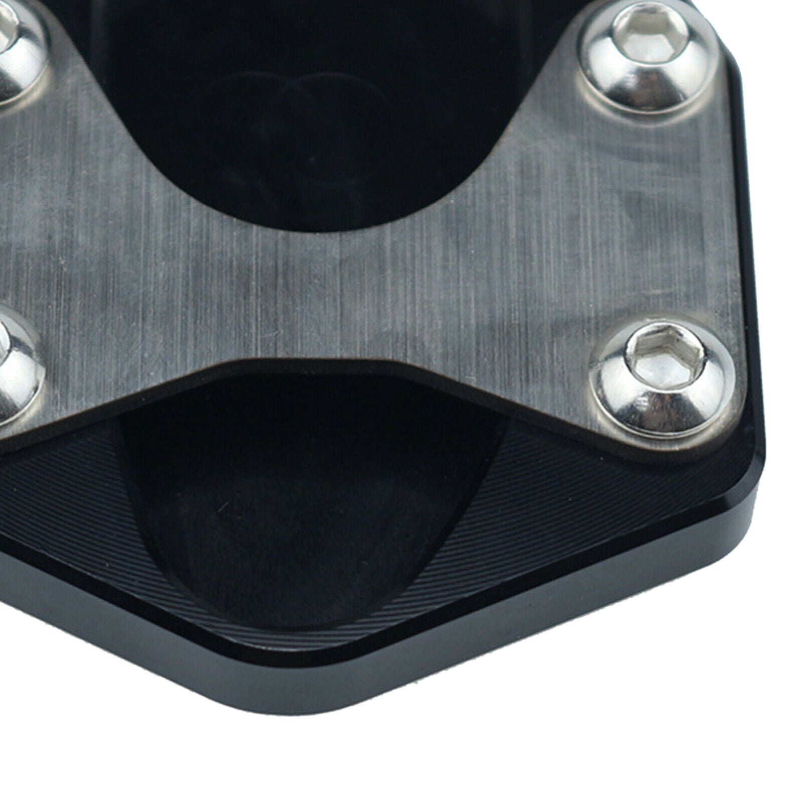 Foot Side Stand Kickstand Extension Pad Modification Enlarger Anti-Slide Plate