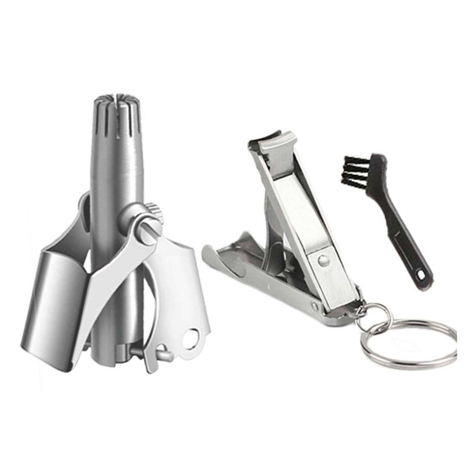 Manual Nose Hair Trimmer Waterproof Fingernail Clipper Hair Remover Clipper