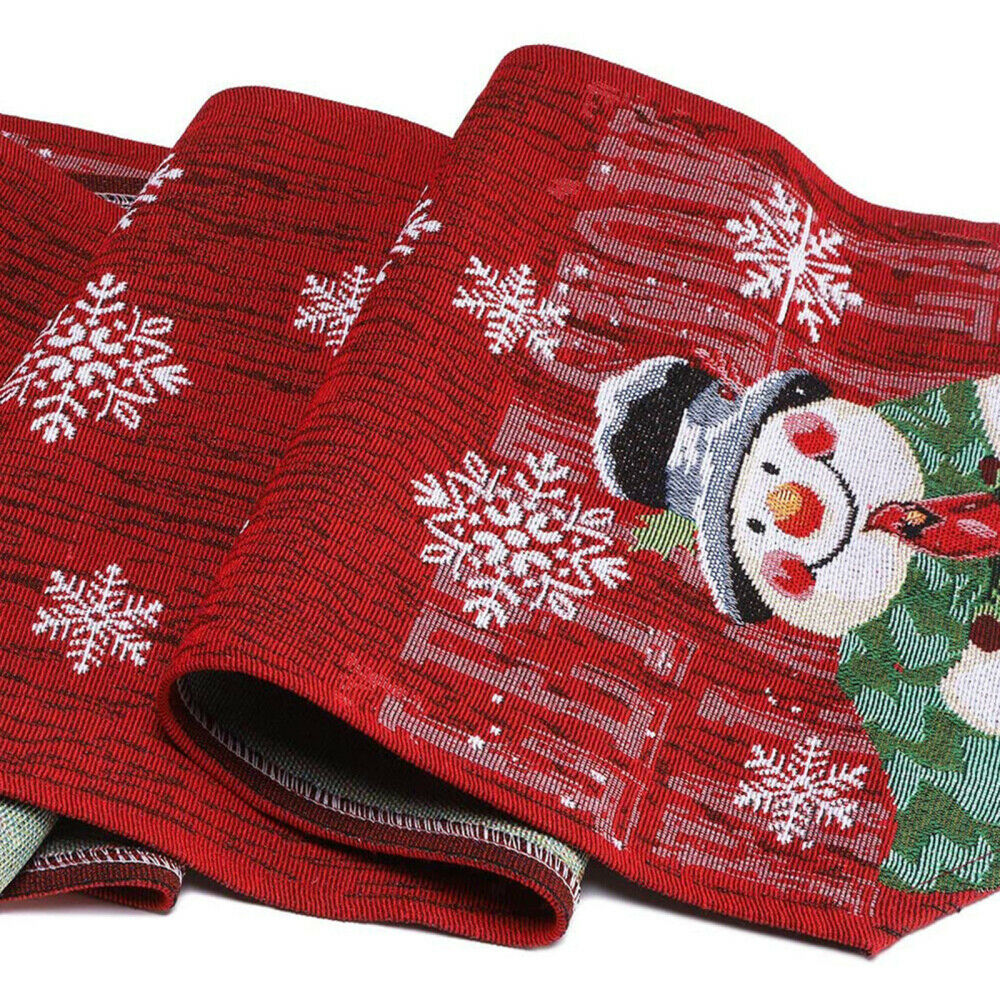 Christmas Table Runner Placemat Set 1 Table Runner + 4 Table Placemat for Dining