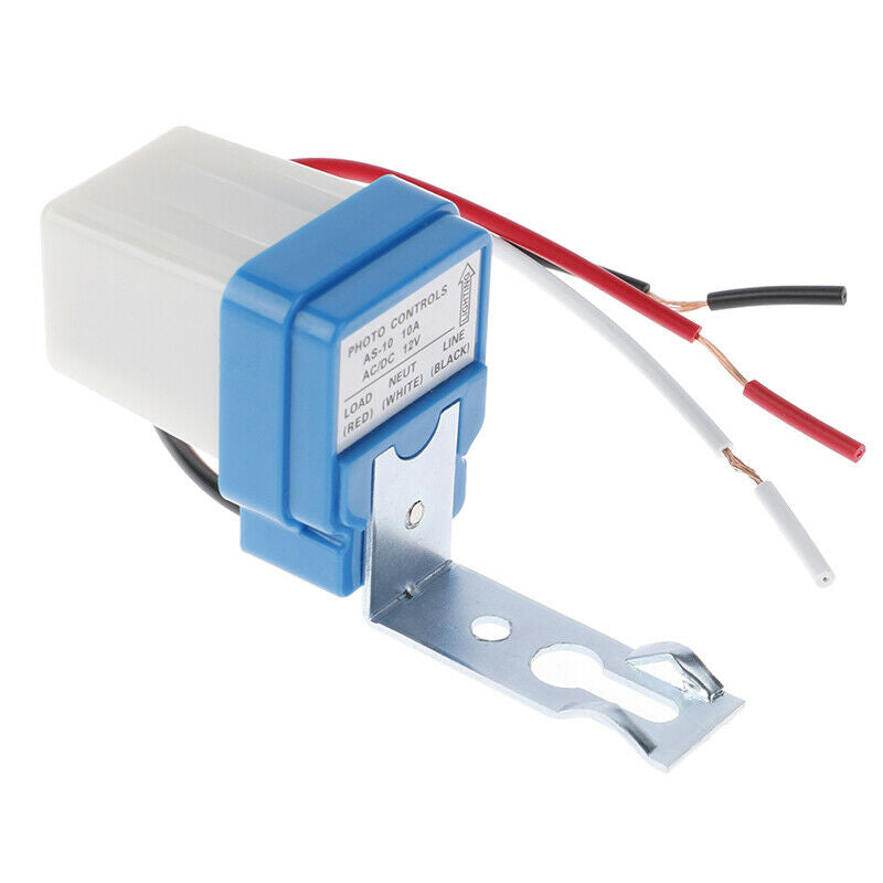 AC/DC 12V 10A Auto On Off Photocell Street Light Photoswitch Sensor Swit.l8
