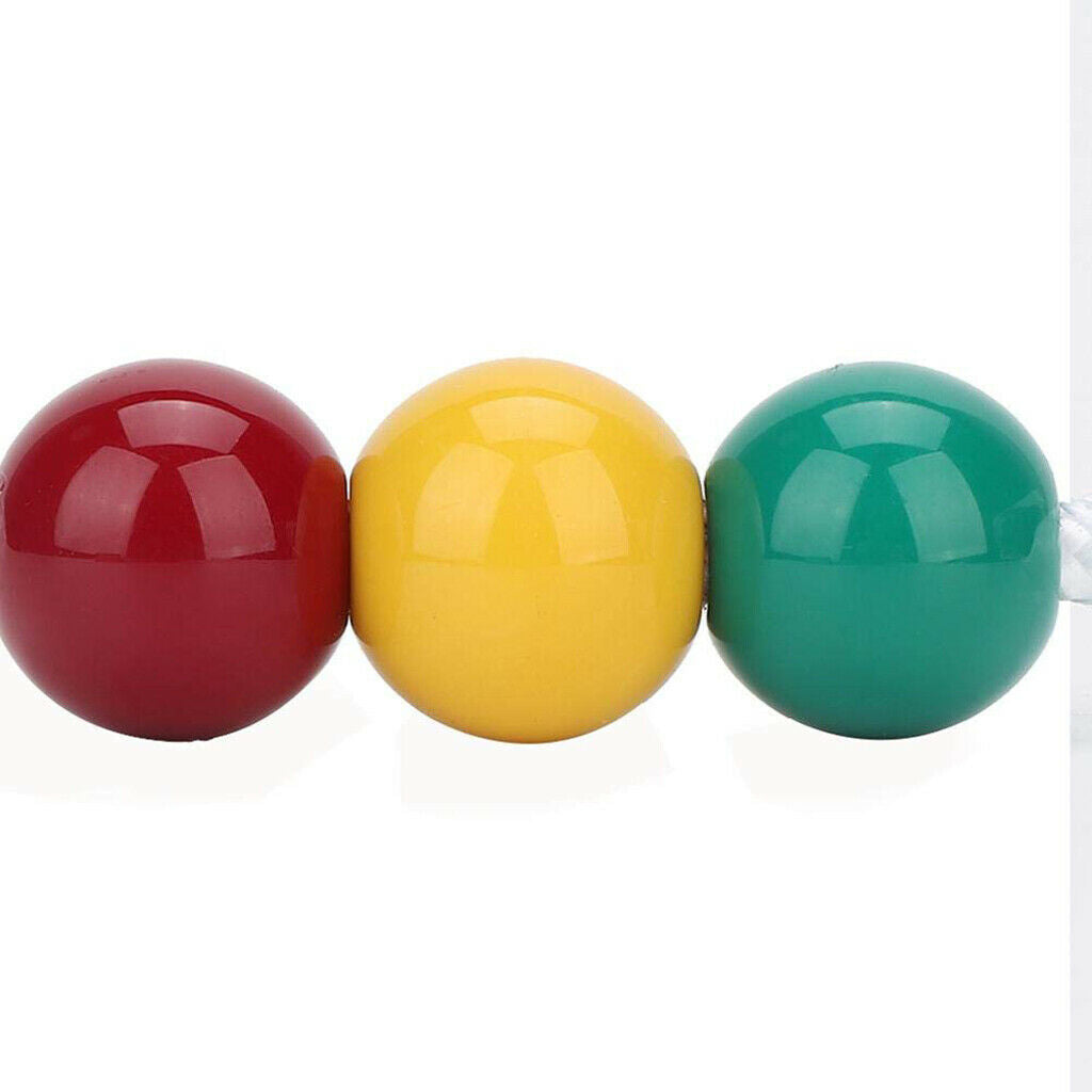 3X  String with 3 Pcs Beads Vision Convergence Training Tool