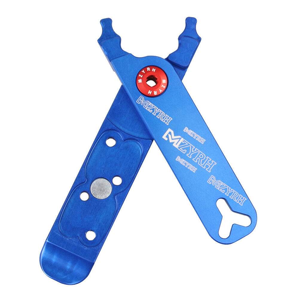 Bike Clamp Valve Pneumatic Lever Opener Missing Link Plier Tyre Spoon Blue