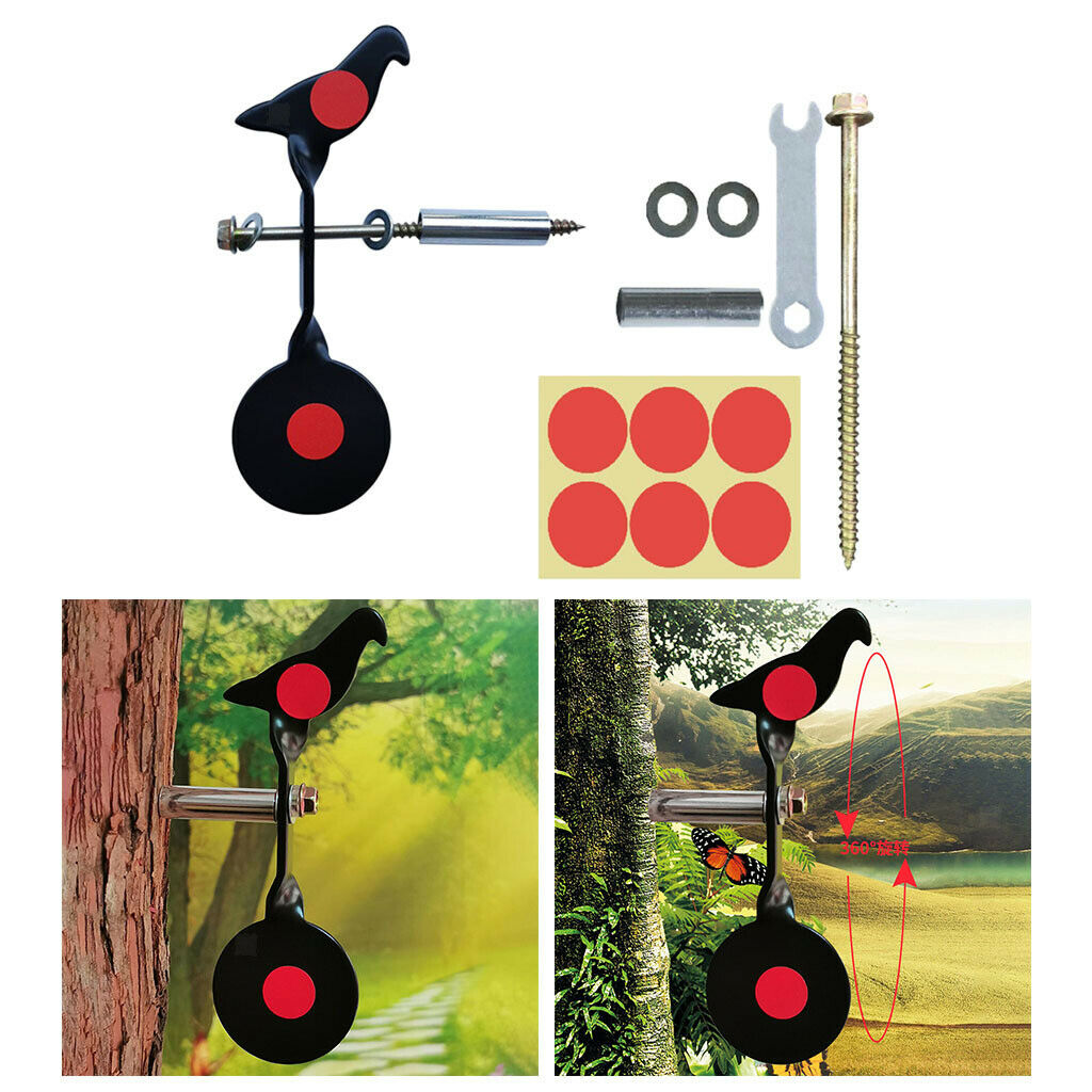Resetting Target Shooting Target Reset Spinner Fixed for Outdoor Training