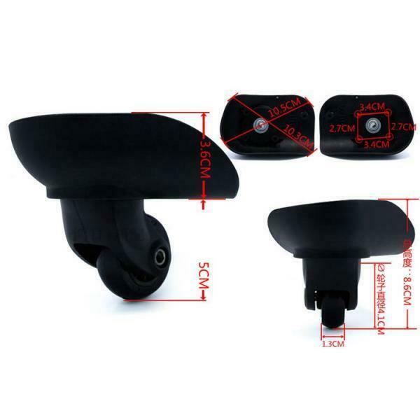 Replacement Luggage Wheel Trolly Suitcase Wheel Repair for Travel Bags