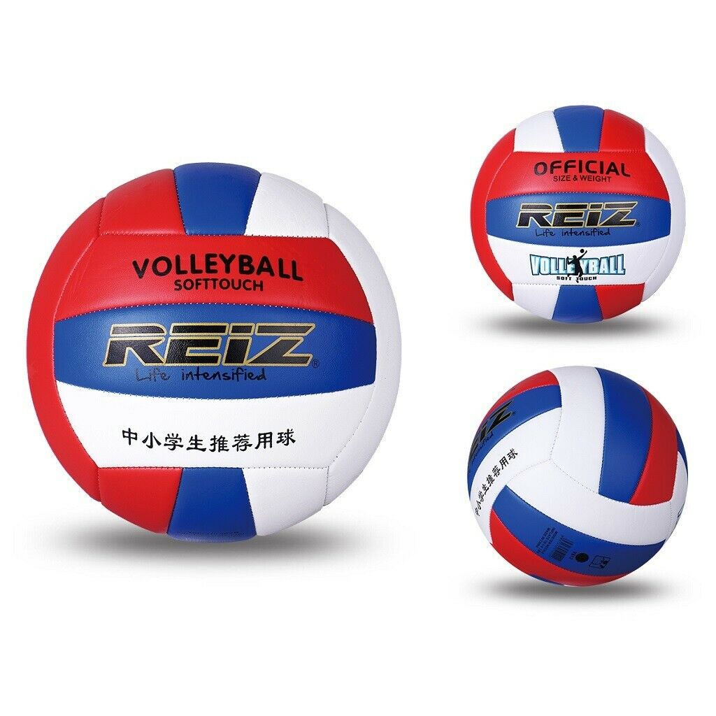 Soft Volleyball Official No. 5 Outdoor Indoor Beach Gym Game Ball for Adults
