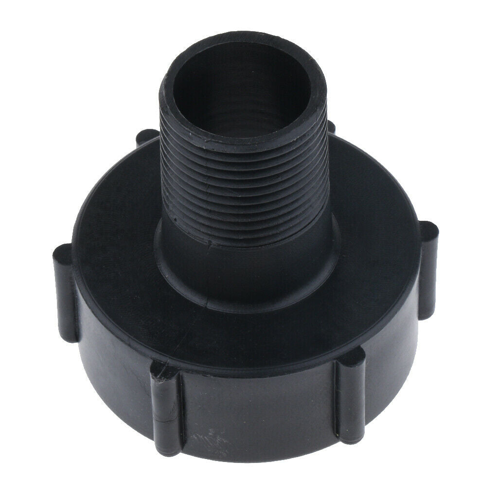 Plastic IBC Tote Valve Adapter, IBC Tank Fitting for Hose - 2 inch Coarse Thread