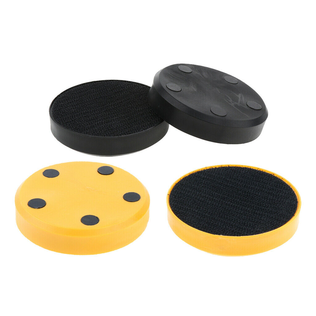 4pcs Longboard Skateboard Slider Blocks Sliding Glove Palm Hand Wrist Guard