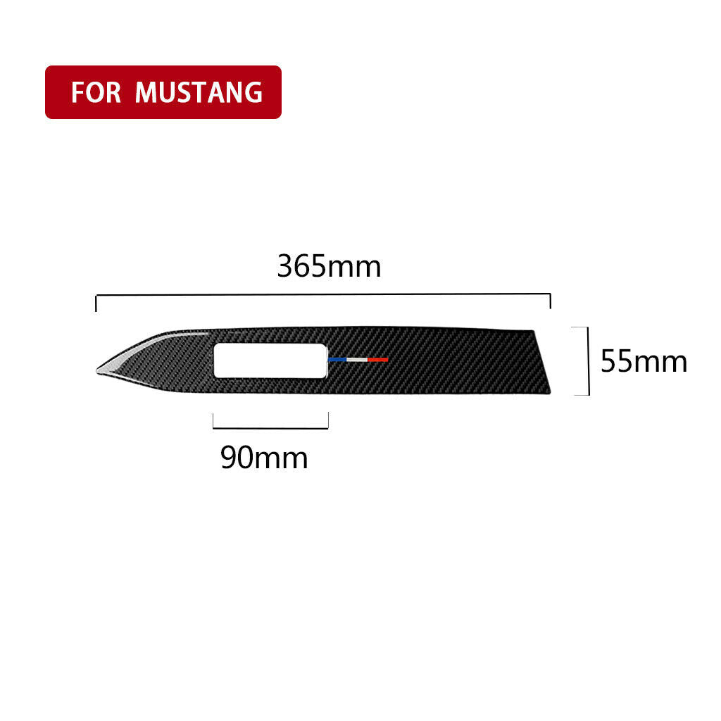 New Car Dashboard Strip Covers Trim Frame Case for Ford Mustang 2015-17