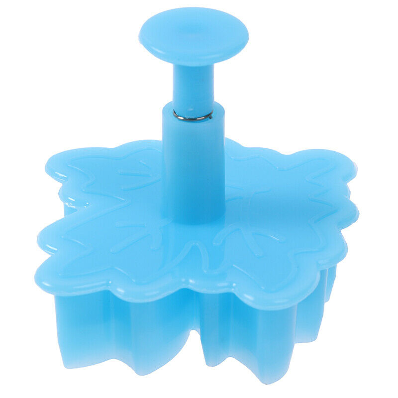 4Pcs/set Cookie Cutter Kit DIY Fall Maple Leaf Cake Mold Flower Plungers .l8
