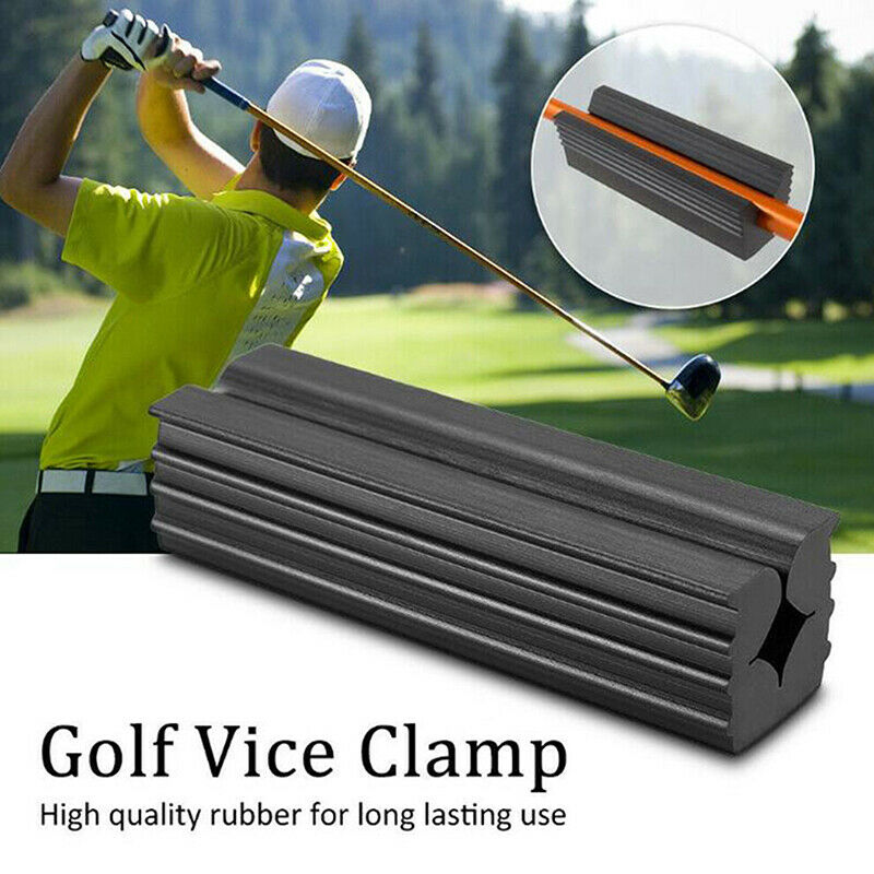 Rubber Vise Clamp for Golf Club Shafts Regripping Golf Club Grip Vice Clamps Tt