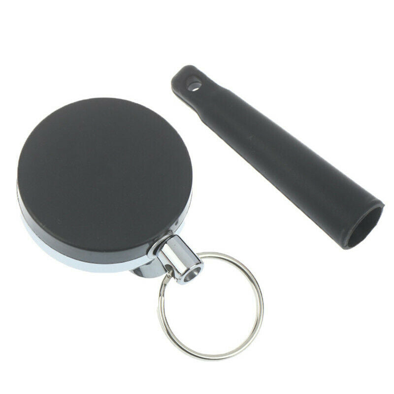 Camping Heavy Duty Retractable Pen Pull Holder Reel Carpenter Anti Lost R.l8
