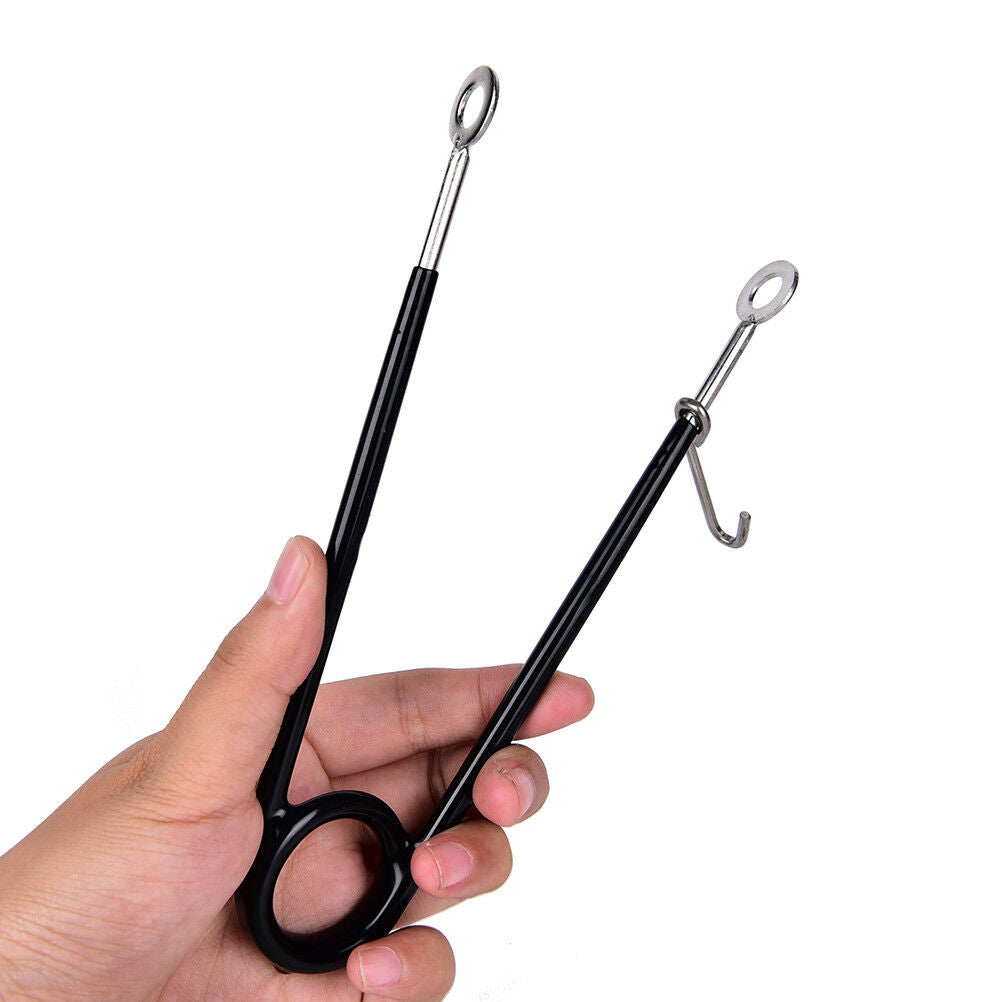 Fishing Accesories Piler Opener Metal Lip Grip Fish Gripper Fishing Lure ToolsDD