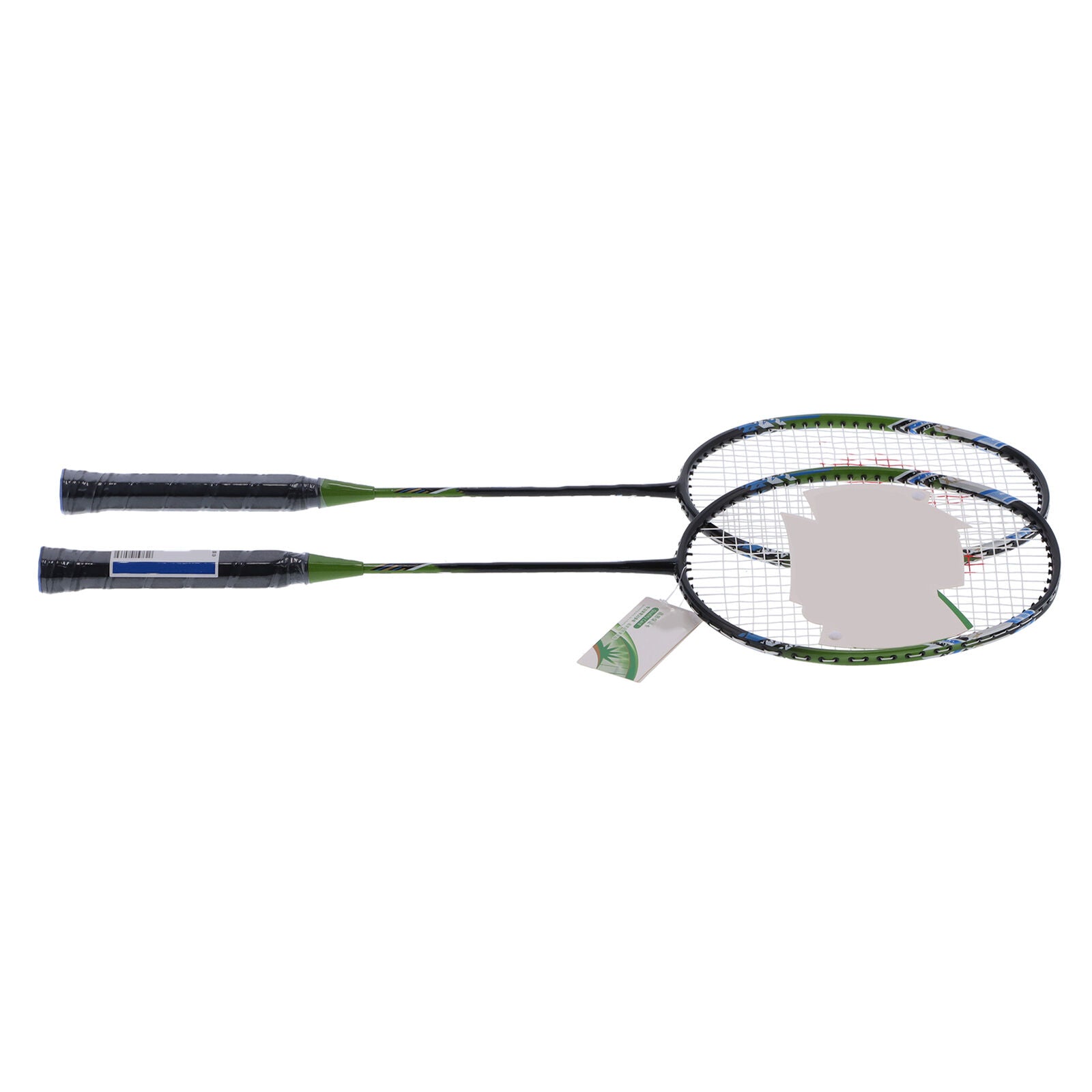 Adults 2 Player Badminton Racquets Set Lightweight Double Rackets Training Set