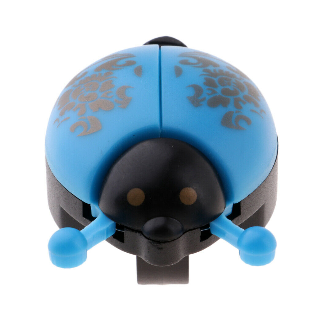 2Pcs/Lot Bicycle Cute Ladybug Bug Bells Horns for Safety Cycling Kids Child Boys