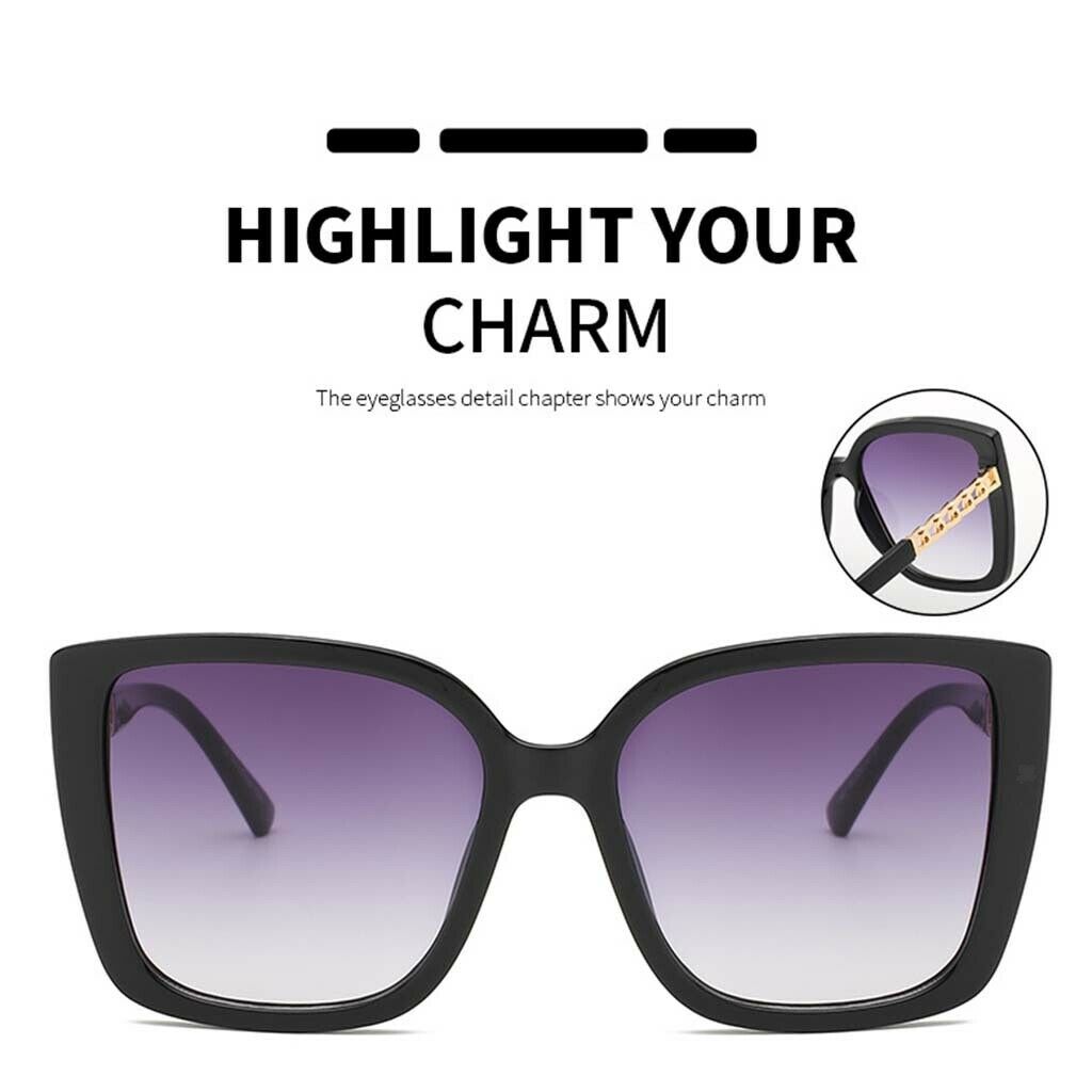 2pcs Women's Cat Eye Sunglasses Outdoor Party Designer Sun Glasses Shades