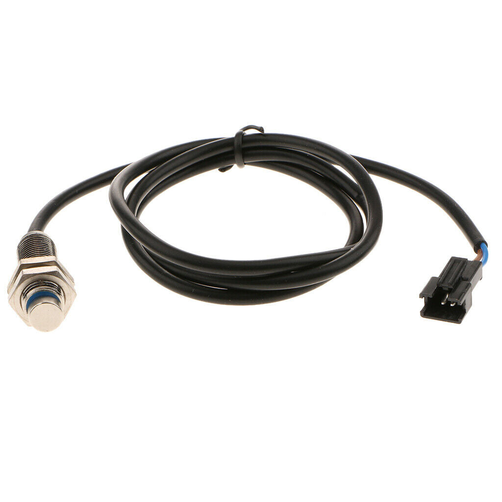 2x Digital Sensor Wire with Magnet for Motorcycle Speedometer Tachometer